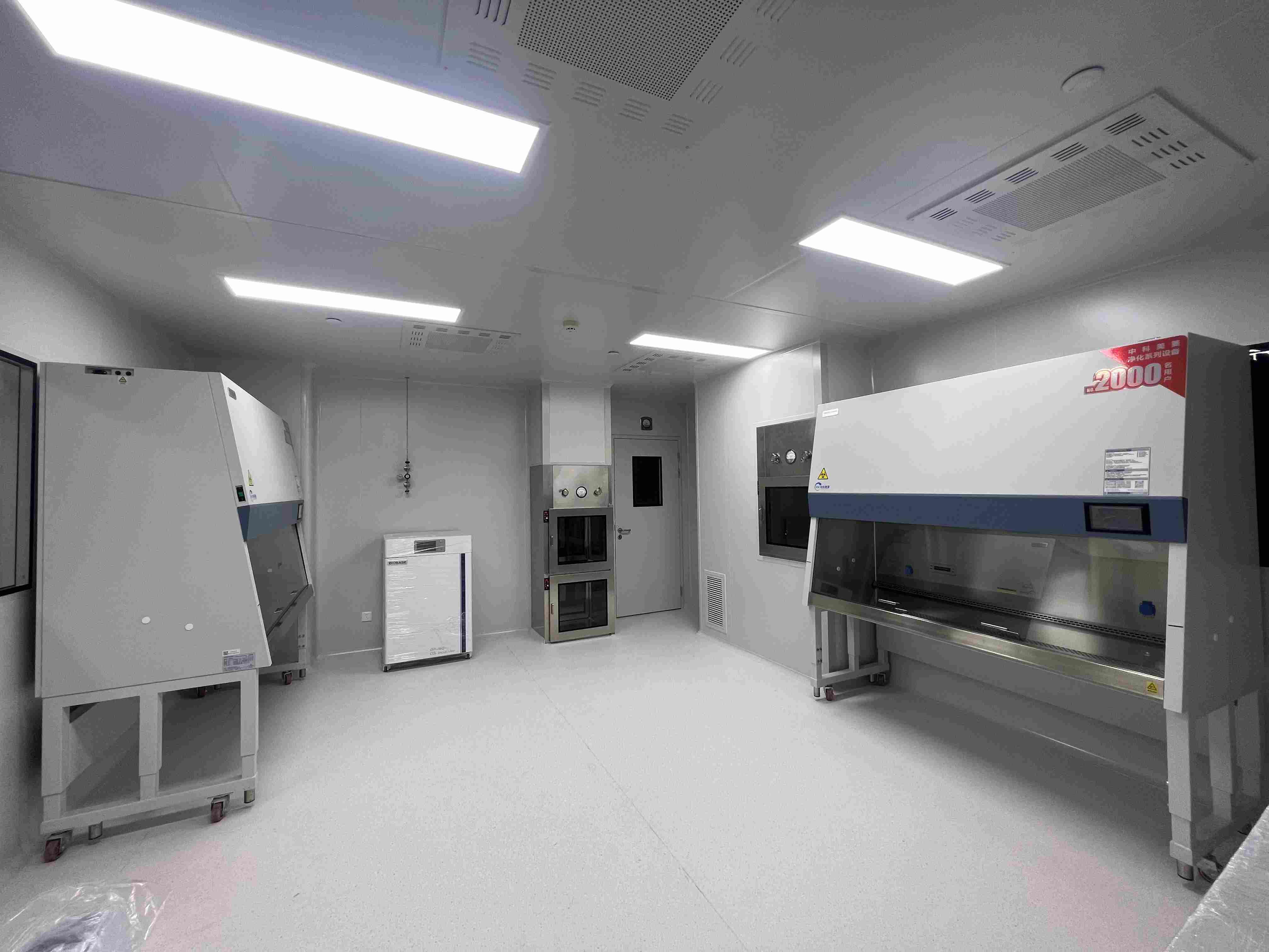 舟山细胞实验室净化工程高标准推进 科学分级保障生物安全